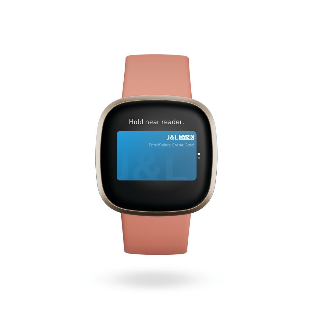 Fitbit Versa 3 Pink Clay/Soft Gold цена и информация | Nutikellad (smartwatch) | kaup24.ee