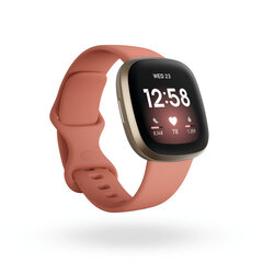 Fitbit Versa 3 Pink Clay/Soft Gold hind ja info | Nutikellad (smartwatch) | kaup24.ee