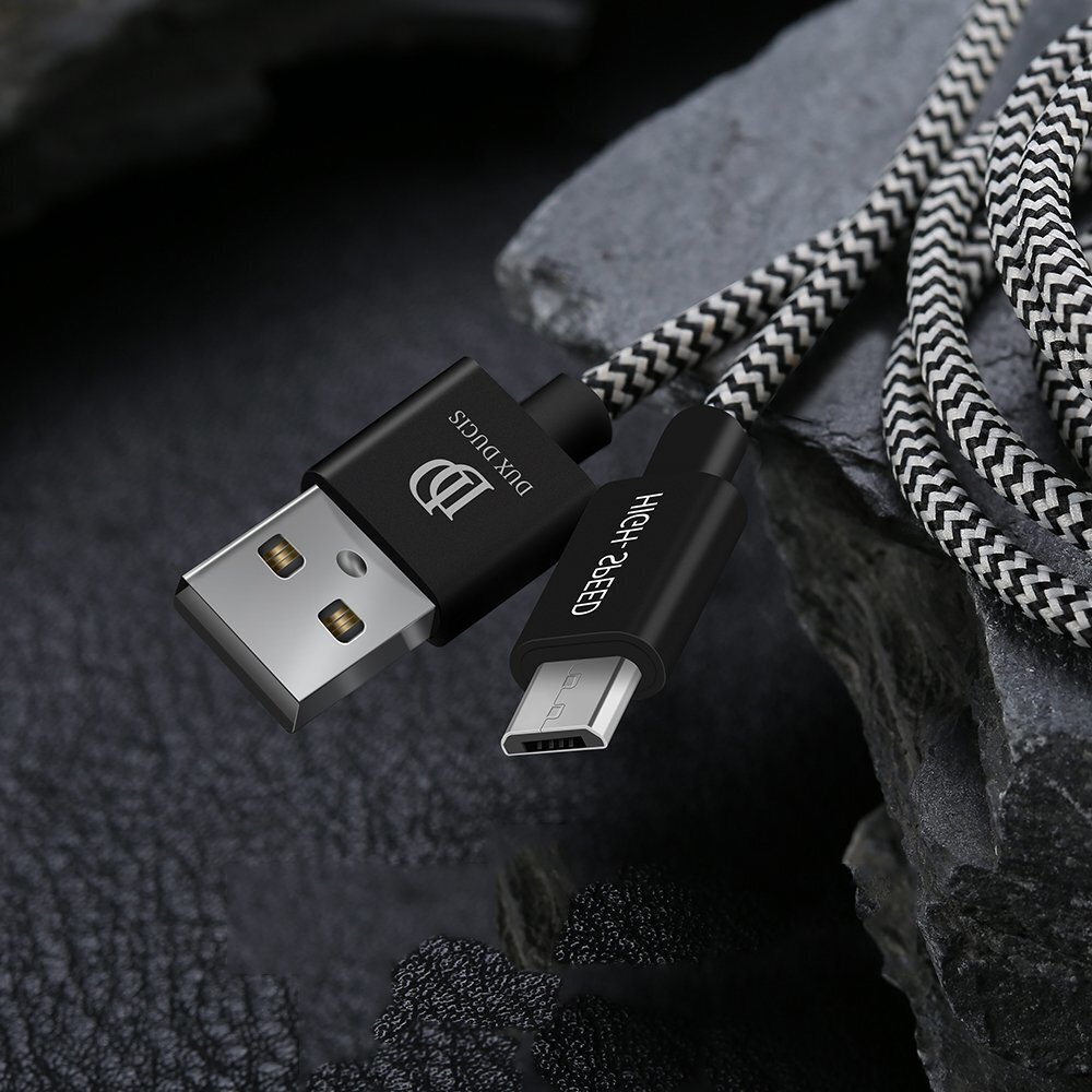 USB kaabel Dux Ducis K-ONE microUSB FastCharging 0.25m hind ja info | Mobiiltelefonide kaablid | kaup24.ee