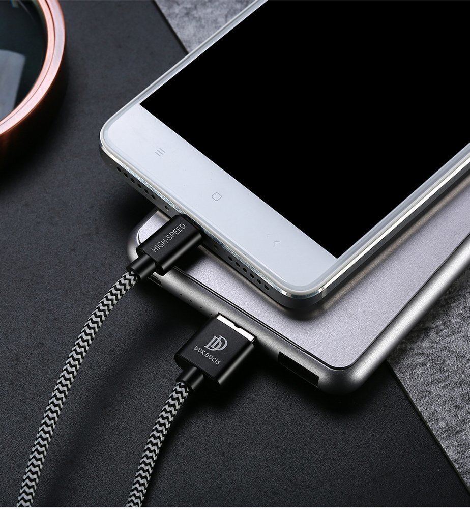 USB kaabel Dux Ducis K-ONE microUSB FastCharging 1.0m hind ja info | Mobiiltelefonide kaablid | kaup24.ee