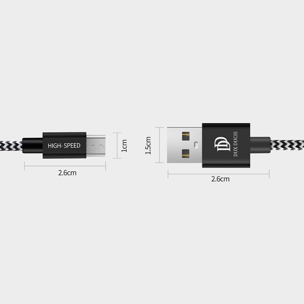 USB kaabel Dux Ducis K-ONE microUSB FastCharging 1.0m hind ja info | Mobiiltelefonide kaablid | kaup24.ee