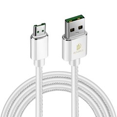 USB kaabel Dux Ducis K-MAX microUSB FastCharging valge 1.0m hind ja info | Mobiiltelefonide kaablid | kaup24.ee