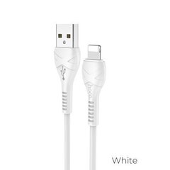 Usb kaabel Hoco X37 Cool Power Lightning 1.0m valge hind ja info | Mobiiltelefonide kaablid | kaup24.ee