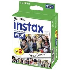 Fujifilm Instax WIDE фотобумага (10x2 шт.) цена и информация | Аксессуары для фотоаппаратов | kaup24.ee