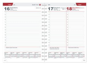 Kalendrisisu Timer Spirex Day 2021 aasta, A5, 2417350000 цена и информация | Календари, ежедневники | kaup24.ee