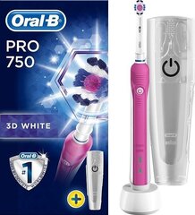 Elektriline hambahari Braun Oral B Pro 750 цена и информация | Электрические зубные щетки | kaup24.ee