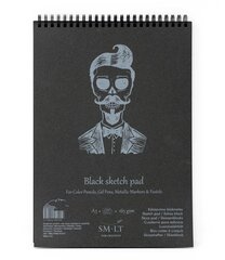 Sketch pads Authentic Black.A4 hind ja info | Vihikud, märkmikud ja paberikaubad | kaup24.ee