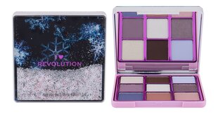 Lauvärvi palett Makeup Revolution IHR Snow Globe 13.5 g, Snowflake hind ja info | Ripsmetušid, lauvärvid, silmapliiatsid, seerumid | kaup24.ee