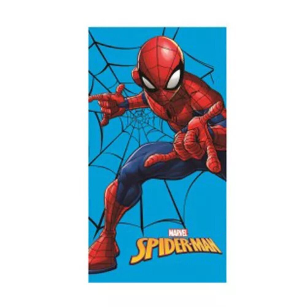 Rätik Spiderman, 35x65 cm цена и информация | Rätikud, saunalinad | kaup24.ee