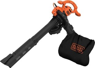 Elektriline lehepuhur Black&Decker BEBLV260 цена и информация | Пылесосы для сбора листьев, измельчители веток, очистители тротуарной плитки | kaup24.ee