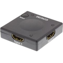 Adapteris Deltaco HDMI-7002 (3 IN -> 1 OUT) цена и информация | Адаптеры и USB-hub | kaup24.ee