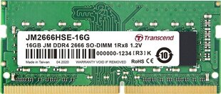 Team Group JM2666HSE-16G цена и информация | Оперативная память (RAM) | kaup24.ee