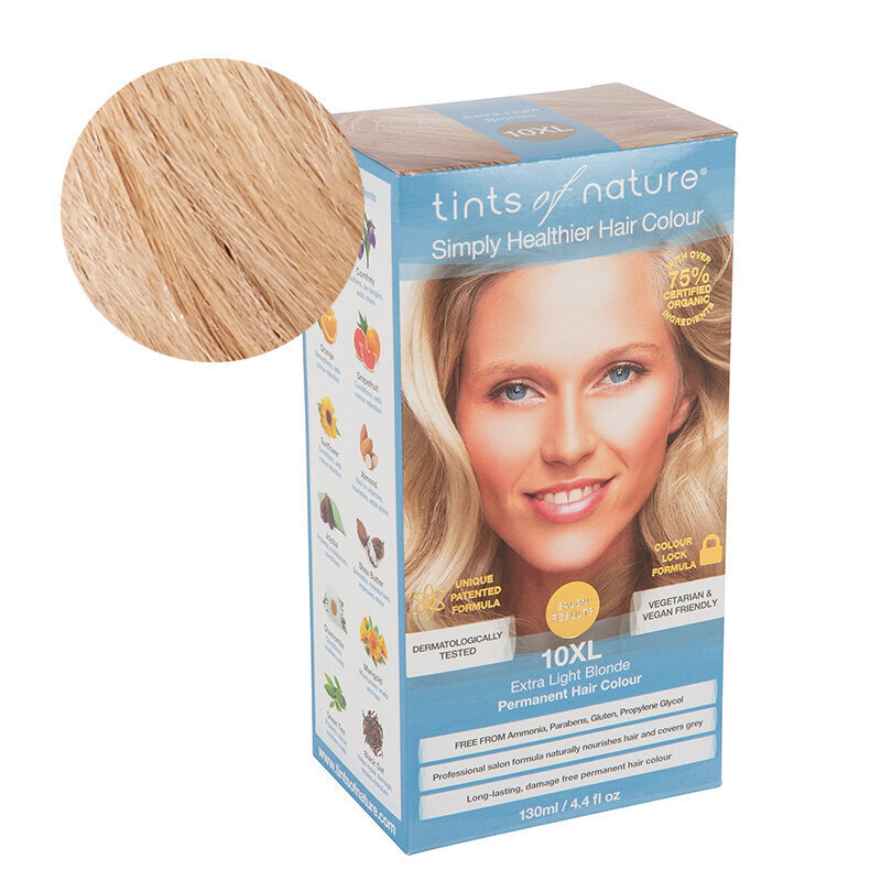 Tints of Nature looduslik juuksevärv 10XL blond hind ja info | Juuksevärvid | kaup24.ee