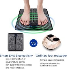 EMS Electric Foot Massager jalamassaaž verevarustuse jaoks hind ja info | Massaažiseadmed | kaup24.ee