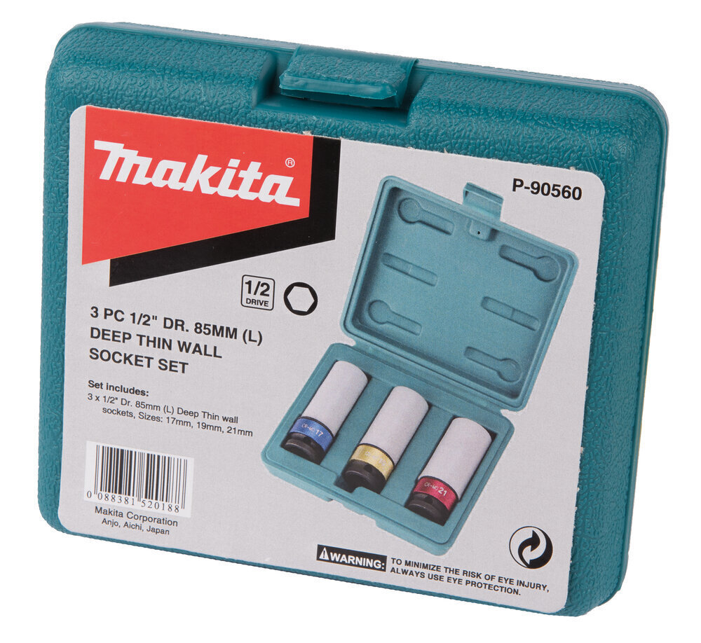 Löökpadrunite komplekt Makita D-90560 цена и информация | Käsitööriistad | kaup24.ee