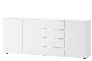 Комод Szynaka Meble Lucca 3D4S, белый цена и информация | Szynaka Meble Мебель и домашний интерьер | kaup24.ee