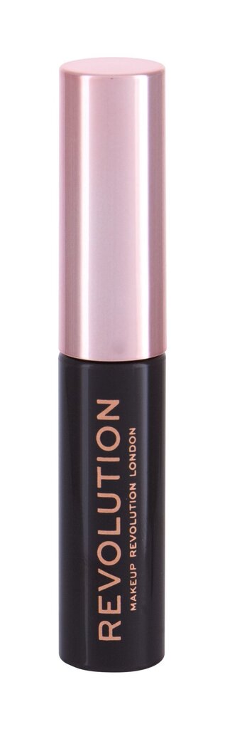 Kulmutušš Makeup Revolution 6 ml, Dark Brown hind ja info | Kulmuvärvid, -pliiatsid | kaup24.ee