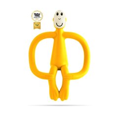 Matchstick Monkey närimislelu Yellow vanusele 3+ elukuud цена и информация | Прорезыватели | kaup24.ee