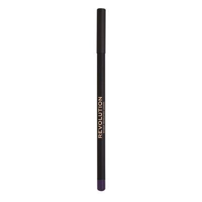 Silma kontuurpliiats Makeup Revolution Kohl 1.3 g, Purple hind ja info | Ripsmetušid, lauvärvid, silmapliiatsid, seerumid | kaup24.ee