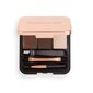 Kulmupalett Makeup Revolution Brow Sculpt 2.2 g, Tumepruun цена и информация | Kulmuvärvid, -pliiatsid | kaup24.ee