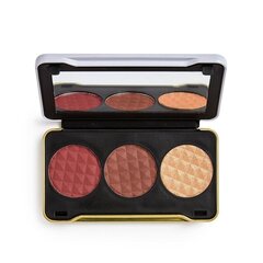 Палитра для контура лица Makeup Revolution Patricia Bright 6.6 г, Dusk Till&Dawn Face цена и информация | Бронзеры (бронзаторы), румяна | kaup24.ee