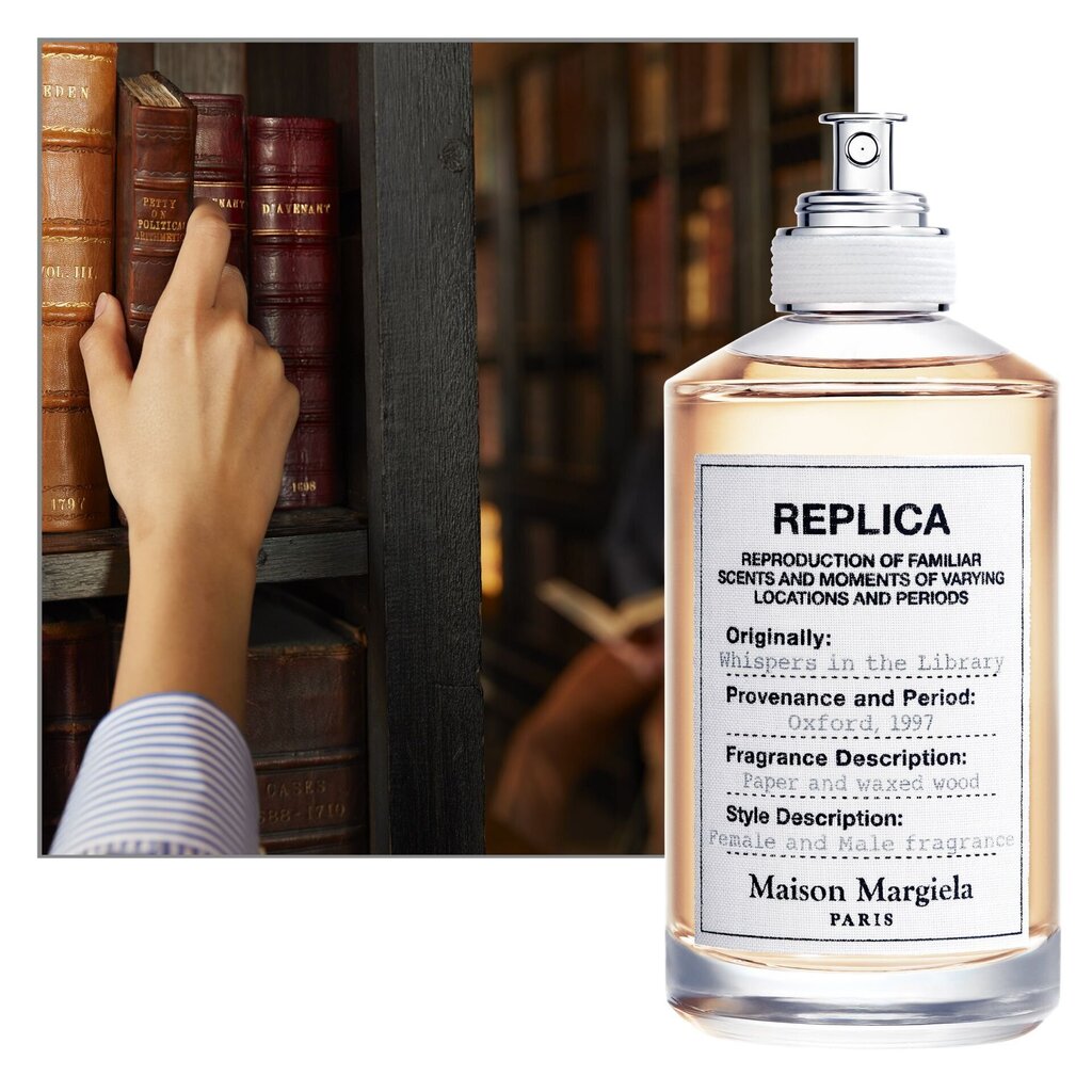 Tualettvesi Maison Margiela Replica Whispers In The Library EDT naistele/meestele 100 ml цена и информация | Naiste parfüümid | kaup24.ee