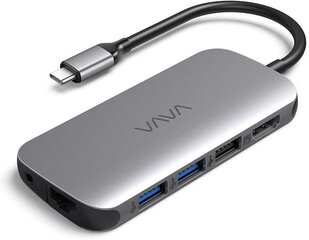 Адаптер подключения USB-C, VAVA VA-UC006 цена и информация | Адаптер Aten Video Splitter 2 port 450MHz | kaup24.ee