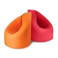 Мешок для сидения/матрас Riposo Summer, красный/оранжевый