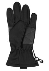 Lassie перчатки Yodiell, черные, 727737-9990 цена и информация | Шапки, перчатки, шарфы для мальчиков | kaup24.ee