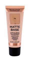 Jumestuskreem Makeup Revolution Matte 28 ml, F6 hind ja info | Jumestuskreemid, puudrid | kaup24.ee