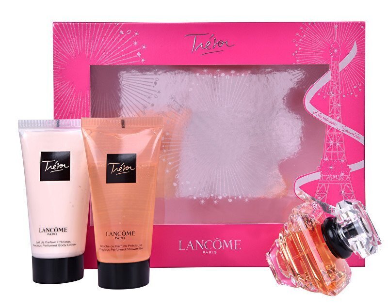 Komplekt naistele Lancome Tresor: EDP 30 ml + ihupiim 50 ml + dušigeel 50 ml цена и информация | Naiste parfüümid | kaup24.ee