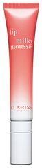 Huulepalsam-vaht Clarins Lips Milky Mousse 10 ml, 02 Milky Peach hind ja info | Huulepulgad, -läiked, -palsamid, vaseliin | kaup24.ee