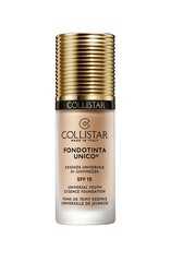 Vedel jumestuskreem Collistar Unico Youth Essence SPF 15 30 ml, 2N Vanilla цена и информация | Пудры, базы под макияж | kaup24.ee