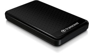 HDD USB3 1TB EXT. 2.5/BLACK TS1TSJ25A3K TRANSCEND hind ja info | Transcend Andmekandjad | kaup24.ee