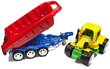 Traktor käruga 102cm 1425 цена и информация | Poiste mänguasjad | kaup24.ee