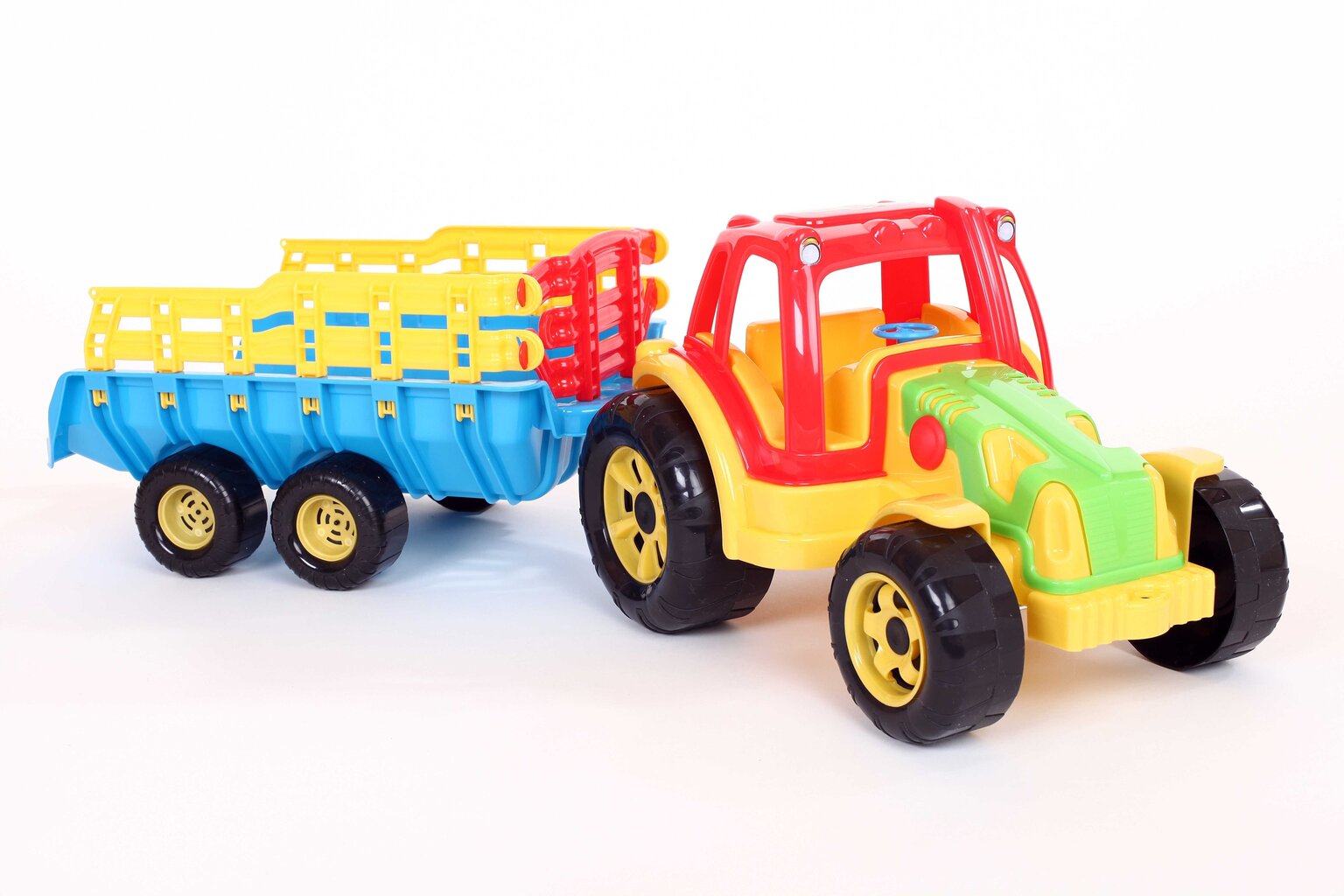 Traktor käruga Raider hind ja info | Poiste mänguasjad | kaup24.ee