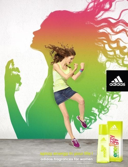 Tualettvesi Adidas Fizzy Energy EDT naistele 30 ml цена и информация | Naiste parfüümid | kaup24.ee