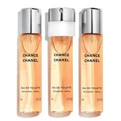 Chanel Chance EDT naistele 3x20 ml hind ja info | Naiste parfüümid | kaup24.ee