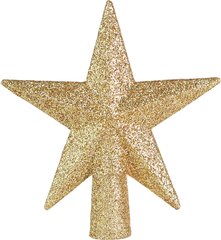 Glitter Gold Star Christmas Tree Toppper, Christmas Star Tree Toppers Tree Toppers Jõulukaunistused hind ja info | Jõulukaunistused | kaup24.ee