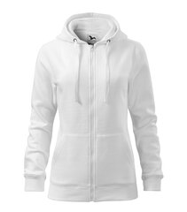 Спортивный свитер Trendy Zipper для женщин, белый цена и информация | Спортивная одежда для женщин | kaup24.ee