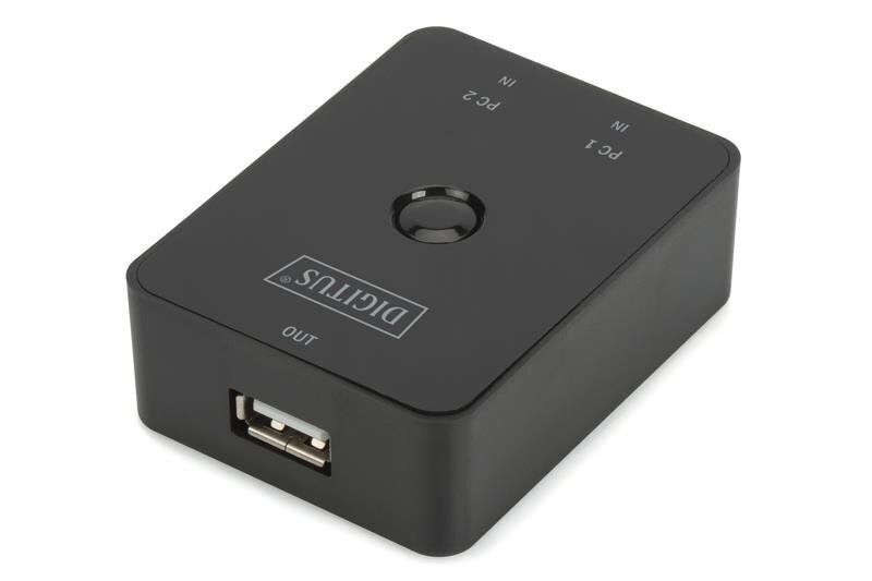 DIGITUS DA-70135-2 цена и информация | USB jagajad, adapterid | kaup24.ee