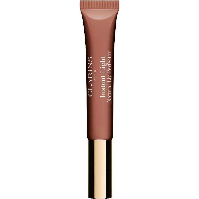 Huulepalsam Clarins Instant Light Natural Lip Perfector 12 ml, 06 Rosewood Shimmer цена и информация | Huulepulgad, -läiked, -palsamid, vaseliin | kaup24.ee