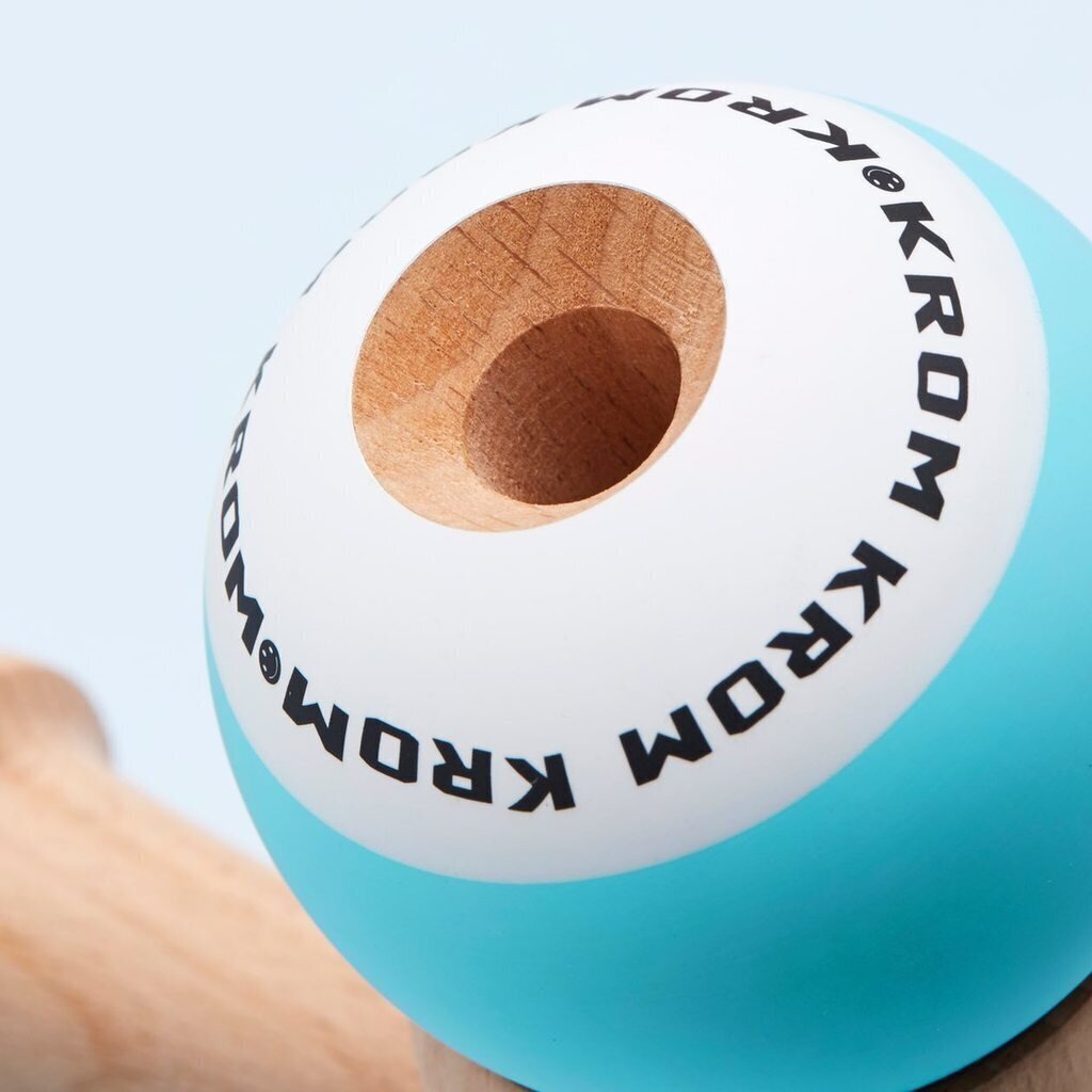 Klassikaline Jaapani mänguasi Krom Kendama POP Light Blue hind ja info | Lauamängud ja mõistatused | kaup24.ee