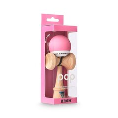 Klassikaline Jaapani mänguasi Krom Kendama POP Pink цена и информация | Настольные игры, головоломки | kaup24.ee