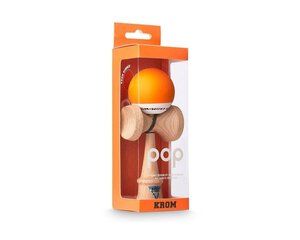 Классическая японская игрушка Krom Kendama POP Orange цена и информация | Настольные игры | kaup24.ee