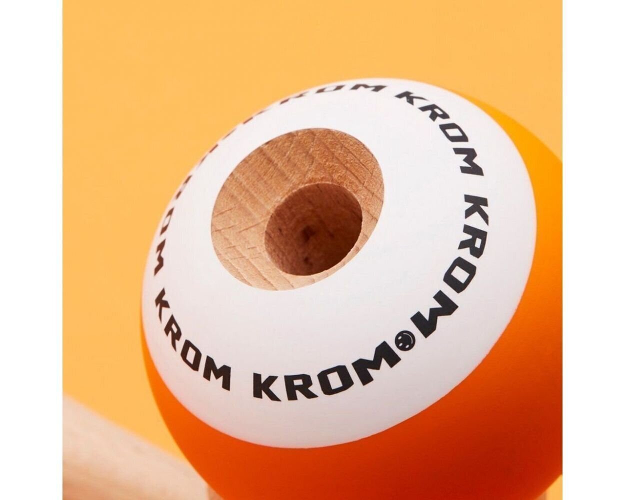 Klassikaline Jaapani mänguasi Krom Kendama POP Orange hind ja info | Lauamängud ja mõistatused | kaup24.ee