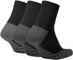 Sokid Nike Evry Max Cush Ankle 3PR Black цена и информация | Meeste sokid | kaup24.ee