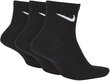 Sokid Nike Everyday Ltwt Ankle 3PR Black hind ja info | Meeste sokid | kaup24.ee