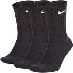 Носки Nike U NKEveryday Cush Crew 3PR Black цена и информация | Мужские носки | kaup24.ee