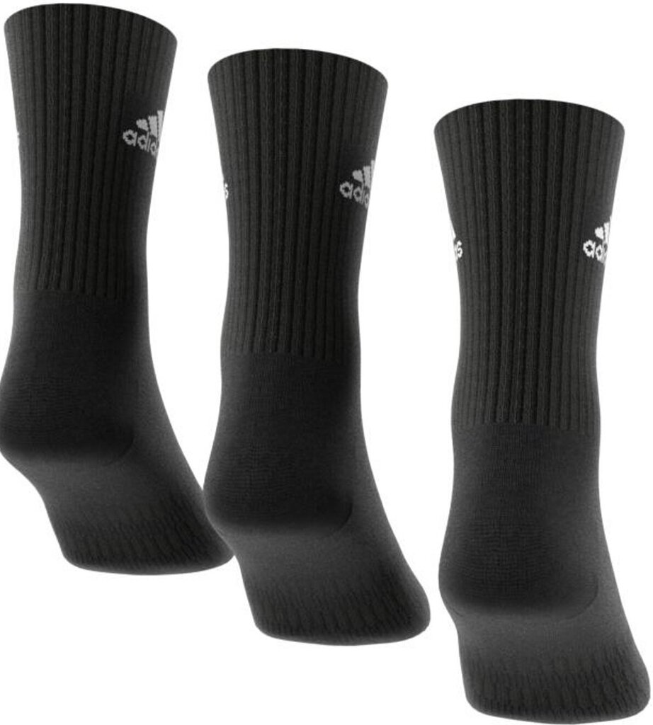 Sokid Adidas Cush Crw 3PP Black hind ja info | Meeste sokid | kaup24.ee